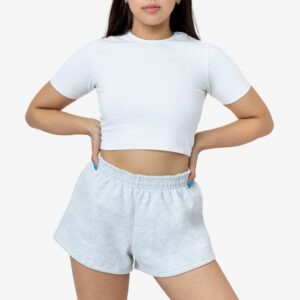 HF-314 - Heavy Fleece Short Sweat Shorts (Piece Dye)