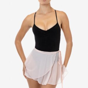 RNS300 - Micro Mesh Ballet Wrap Skirt