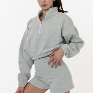 CF330 - Cotton Fleece High Waist Fitted Short